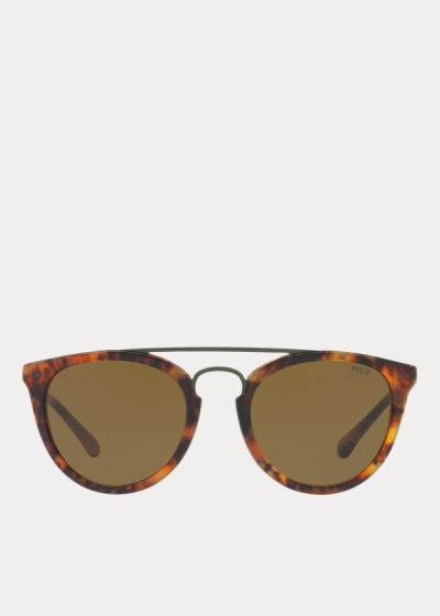 Gafas De Sol Polo Ralph Lauren Hombre Verde Oliva / Leopardo - Panthos - ZJHNC5836